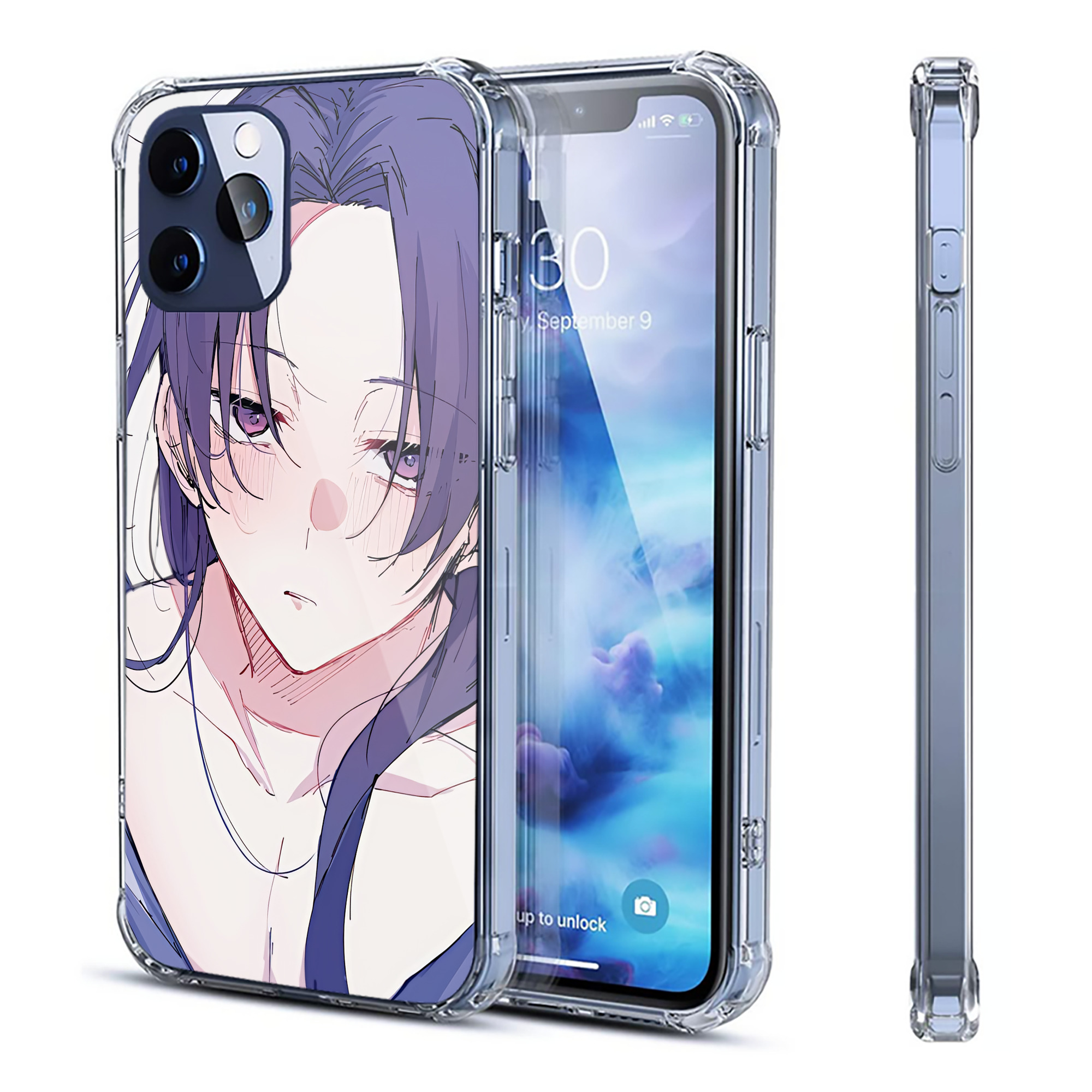 （画像用） 薬屋のひとりごと The Apothecary Diaries 【iPhone 12シリーズ対応】透明スマホケース（クリアソフトケース）